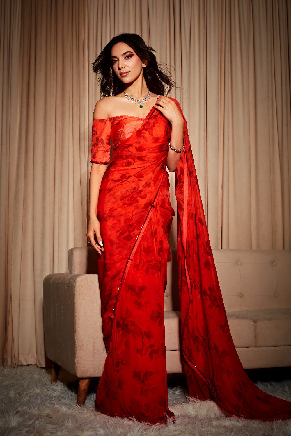 Handcrafted Saree