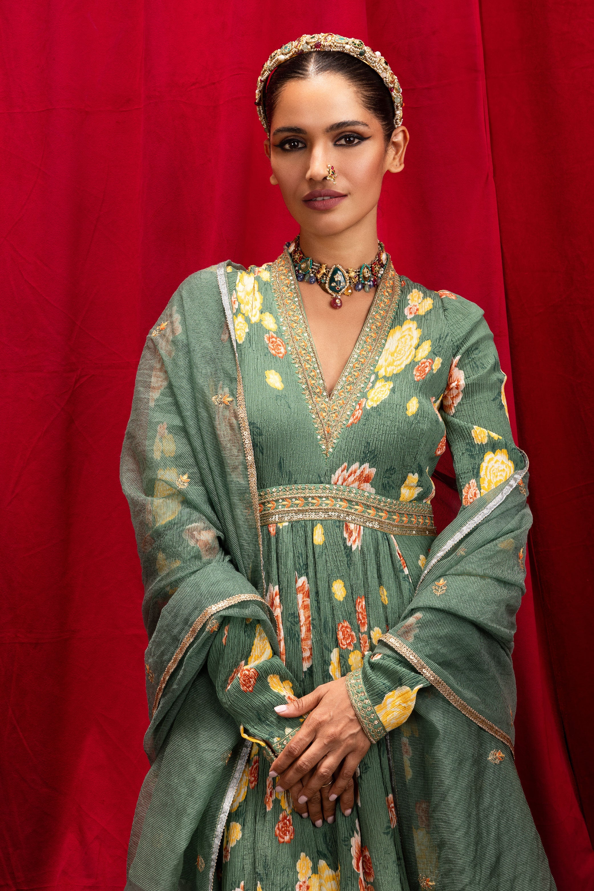 Anarkali Kurta Set