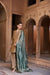 SHAHBANO SILK TISSUE HANDCRAFTED GOLD KURTA SET WITH FARSHI SALWAR