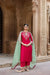 DEVYANI PURE SILK HANDCRAFTED PINK STRAIGHT KURTA SET