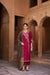 PADMINI PURE SILK HANDCRAFTED RED ANGRAKHA SET
