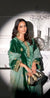 MEHFIL GREEN SILK VELVET HANDCRAFTED KURTA SET