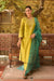 Zeenat Silk Chanderi Embroidered Apple Green Straight Kurta Set