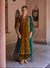 Anokhi Mustard Embroidered Silk Velvet Handcrafted Kurta Set