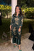 DIYA EMERALD GREEN FOIL PRINTED HANDCRAFTED KURTA SET