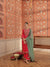Veya Ruby Pink Mirror Work Silk Chanderi Handcrafted Kurta Set