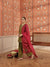 Arushi Olive Green Mirror Work Handcrafted Kurta Set With Farshi Salwar