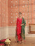 Nira Ruby Pink Mirror Work Silk  Chanderi Handcrafted Kurta Set