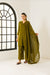 Amara Olive Green Cotton-Silk Chanderi Kurta Set