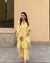 MAYA YELLOW COTTON SILK CHANDERI KURTA SET